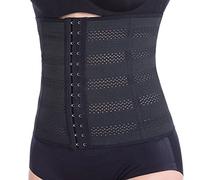 Everbellus Corsé Atractivo Adelgazar Waist Trainer para Mujer Negro Medium