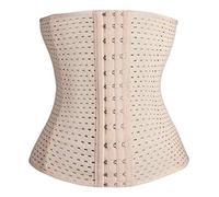 Everbellus - Corsé de rehabilitación para la Cintura, Transpirable, de látex, para Mujer - Beige - X-Large