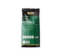 Everbuild 730 - Lechada para baldosas de pared y piso flexible universal, color blanco, 2,5 kg