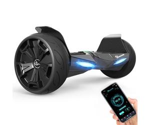 EVERCROSS 8,5" Hoverboards, Hover Board Todoterreno, Hoverboards con Bluetooth Habilitadas para Aplicaciones, Hover Boards flotantes para Niños Adolescentes Adultos, Carga máxima de 120KG
