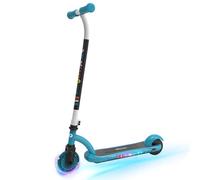 EVERCROSS E5 Scooter Eléctrico, Scooter Eléctrico portátil y liviano para niños de 4 a 8 Años, hasta 8 KM/H y 4 KM de Largo Alcance con Rueda Delantera de 4 '' y Tira LED Colorida