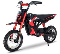 EVERCROSS EV12M Motocicleta Eléctrica Niños, Moto Eléctrica con Motor de 300 W, Modos de Velocidad de 3, 15 km de Largo Alcance, Neumático de 12'', Moto Cross para Altura de 110cm o más