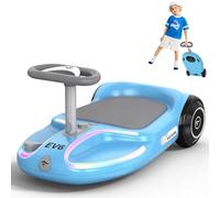 EVERCROSS EV6 Coche Electrico para Niños, 4 en 1 con Música Bluetooth | Hasta 10 km de autonomía carro electrico infantil, 3 modos hasta 9 km/h, giro de 360°, más de 100 efectos de luz