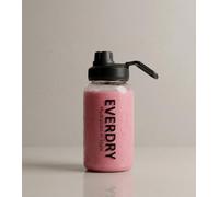 EVERDRY RAW Crystal 700ml | Botella de Agua de Vidrio Borosilicato Premium | Filtro de Acero Inox y Funda de Neopreno | Botella de Cristal Reutilizable Sin BPA para Té, Café e Infusiones