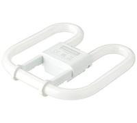 Eveready 16 W 2d cuadrado 4 pines GR10Q tapa estándar blanco (3500 K) lámpara fluorescente compacta