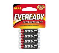 Eveready Pilas superresistentes AAA, 4 Cuentas de Energizer
