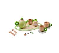 EverEarth Juego de té EE33717 Juguete de Cocina de Madera para niños a Partir de 36 Meses