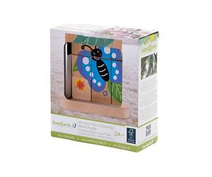 EverEarth - Puzle apilable: de la oruga a la mariposa (EE32674) , color/modelo surtido