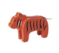 EverEarth Tigre de Bambú EE33547 Figura de Madera para niños a Partir de 24 Meses