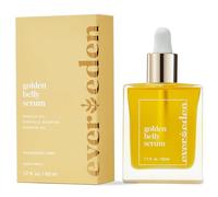 Evereden Golden Belly Serum, 1.7 onzas líquidas, aceite de vientre para mujer limpio y vegano para embarazo y posparto, cuidado de la piel de maternidad limpia, aceite no tóxico para estrías
