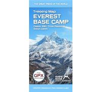 Everest Base Camp Trekking Map: Classic EBC, Three Passes & Gokyo Lakes: 5 (The Great Treks of the World)