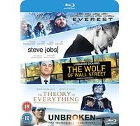 Everest/Steve Jobs/Wolf Of Wall Street/Theory Of Everything/... (5 Blu-Ray) [Edizione: Regno Unito] [Blu-ray]