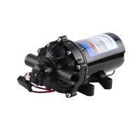 Everflo EF5500-BOX 5.5GPM 12V Bomba de diafragma-1/2 conexión FNPT, 5.5 GPM, negro