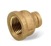 Everflow BRRC0340-NL - Acoplamiento reductor de latón sin plomo con extremos roscados hembra de tubería, construcción de latón, mayor resistencia a la corrosión, económico y fácil de instalar