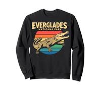Everglades National Park Retro Cocodrilo Estilo Vintage Sudadera