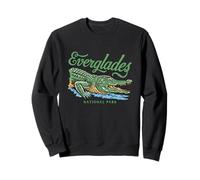 Everglades National Park Wildlife Florida Cocodrilo Vintage Sudadera