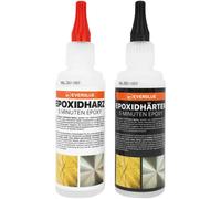 Everglue 5 minutos epoxi 200g 2K, resina con endurecedor transparente, resistente al calor, para metal, plástico, cerámica, vidrio, madera, CFK, fibra de carbono, fibra de vidrio, mármol, hormigón