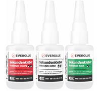 Everglue Pegamento Instantáneo - Set de 3
