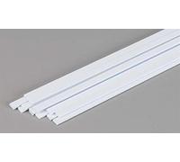 evergreen 347 perfiles Cuadrados, 600 x 1,0 x 4,0 mm, 14 Unidades