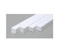 Evergreen 362 - Perfiles Cuadrados (600 x 1,5 x 11,1 mm, 8 Unidades)