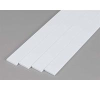 EverGreen 374 Perfiles Cuadrados, 600 x 2,0 x 15,9 mm, 4 Piezas