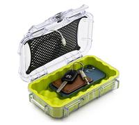 Evergreen 56 - Funda Protectora Impermeable Transparente con Inserto de Goma de Colores, Seguro para Viajes, especificaciones mil, Fabricado en Estados Unidos, para organizar Aparejos de cámaras