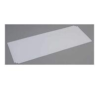 evergreen-Lámina de poliestireno (200 x 530 x 1 mm, 3 Unidades), Color Blanco, (9105)