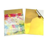 Evergreen Goods - Adhesivo de vinilo autoadhesivo dorado brillante A4, 10 hojas
