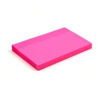 Evergreen Goods - Bloc de notas adhesivas de 76 mm x 127 mm, color rosa brillante (100 hojas cada uno) | Bloc de notas adhesivas extraíbles en rosa | Juego de 3 blocs | Notas autoadhesivas | Uso en