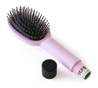 Evergreen Labs Cepillo para el pelo con compartimento secreto, caja fuerte invisible para ocultar dinero y objetos, caja de seguridad portátil, escondite secreto de playa, color rosa