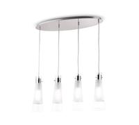 EVERGREEN LIGHTS Lámpara De Suspensión KUKY CLEAR SP4 Transparente