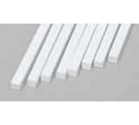 Evergreen Perfil Cuadrado 500142, 350 x 1,00 x 1,00 mm, 10 Unidades, Multicolor