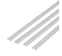 Evergreen- Perfil en U, 350 x 3,2 x 1,2 mm, 1/8, 4 Unidades, Multicolor (EGP264)