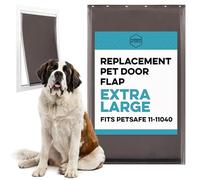 Evergreen Pet Supplies Solapa de Repuesto Extra grande para Puerta de Perro Compatible con PetSafe Freedom Doggie Doors Pac 11-11040 - Mide 13 3/4" x 23 3/4" - Solapa de Puerta para Perro XL