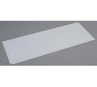 evergreen-Placa de poliestireno, 200 x 530 x 2 mm, 2 Unidades, Color Blanco (9107)