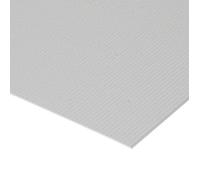 evergreen- Placa estructurada de 0,5 x 150 x 300 mm. Cuadrícula 0,75 mm, 1 Unidad, Color Blanco, S (International Hobbycraft Co. Inc 2030)