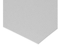 evergreen Placa Estructural 2040, 0,5 x 150 x 300 mm, cuadrícula de 1,00 mm, 1 Pieza, Blanco, tamaño pequeño