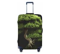 Evergreen Tree Print Funda de equipaje Fundas de equipaje de viaje Protector de maleta elástico lavable Fundas de maleta antiarañazos Fundas de maleta a prueba de polvo Fundas para maletas de 18 a 3