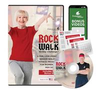 Evergreen Wellness Presenta: The Rock The Walk 30 días desafío - un bajo Impacto, Caminar en su Lugar Ejercicio y Programa de Fitness para Principiantes, Adultos más de 50 y Personas Mayores