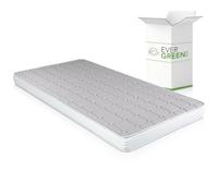 EVERGREENWEB - Colchón Individual 80x190 cm para sofá Cama, colchón Alto 14 cm con Espuma viscoelástica, para Cama, ortopédico, ergonómico, con Funda Blanca hipoalergénica y antiácaros DAYBED