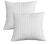 EvergreenWeb - Pack de 2 Almohadas 60x60 viscoelásticas de Copos Altos 12 cm Efecto Pluma de Ganso antialérgico (Prime)