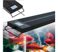 EverGrow Luz LED de encendido y apagado automático para acuario de 30 a 36 pulgadas, regulable, 7 colores, espectro completo, para tanque de agua dulce, temporizador integrado, amanecer y atardecer