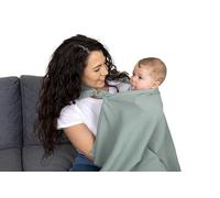 Evergrwn - Funda de lactancia, funda para cochecito y toldo para asiento de coche (Evergrwn Dream (verde salvia))