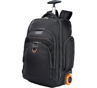 Everki EKP122B-ECO Atlas Wheeled 2 - Mochila Grande con Compartimento Ajustable de 13 a 17.3 Pulgadas, Color Negro, 17.3 Pulgadas