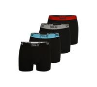 Everlast Calzoncillo boxer 'Everlast 4er Pack - Herren Boxershorts aus Baumwolle, Unterhosen für Männer' negro L negro