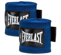Everlast Core Hand Wraps Breathable Polyester Cotton Velcro Wrist and Ankle Protection Wrap Under Boxing Training Gloves Ideal for Martial Arts Navy