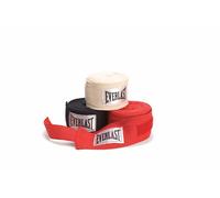 Everlast Elite Hand Wrap Wraps, Unisex-Adult, Black/White/Red, 305 Cm