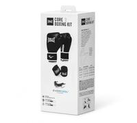 Everlast Kit de iniciación Core, Negro/Blanco, L/XL