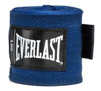 Everlast Core Hand Wraps Breathable Polyester Cotton Velcro Wrist and Ankle Protection Wrap Under Boxing Training Gloves Ideal for Martial Arts Navy