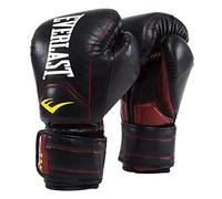 Everlast Elite P00001620 Guantes De Boxeo para Entrenamiento Muay Thai, Negro, 396 G (14 Oz)